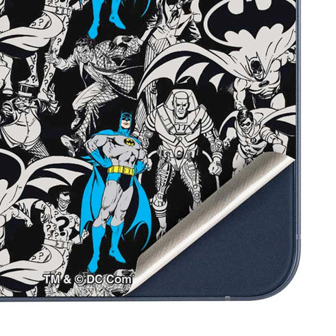 DC Comics Batman Characters Action Poses Print Galaxy A36 5G Skin